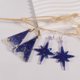 thumbnail image 4 of Pendientes colgantes resina epoxi molde de silicona DIY pendientes en forma de luna y estrella molde joyería hacer llavero colgante molde de fundición, 4 of 5