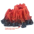 thumbnail image 5 of Fish Tank Volcano Shape Resin Air Bubble Stone Oxygen Pump Aquarium Ornament, 5 of 7