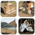 thumbnail image 2 of Double Side Aluminum Foil Foams Pad Waterproofs Camping Picnics Mat Sleep Tent Pad for Outdoor Camping Hiking Picnics, 2 of 17