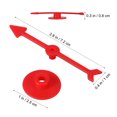thumbnail image 2 of Lindbes30 Pcs Rotating Board Game Accessories Perfection Games Toy Child Red, 2 of 8