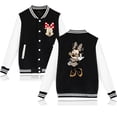 thumbnail image 1 of Sudadera con capucha de los 90 para hombre y mujer, chaqueta de béisbol de Disney, Mickey, Minnie Mouse, ropa con capucha, chaquetas para niño y niña, sudadera, Top para bebé, 1 of 5
