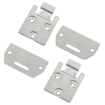 munirater Set of 2 Seat Bottom Hinge and Plate for EZGO TXT/Medalist Golf Cart 1995 Up