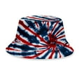 thumbnail image 2 of Yuanlong Womens Bucket Hat Tie Dye Graphic Sun Cap Lightweight Foldable Stylish Outdoor Summer Travel Beach Casual Fisherman Cap, 2 of 2
