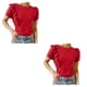 thumbnail image 2 of Qarigey Camiseta de manga corta para mujer, blusa, blusa de viaje, ropa de verano Type6 NO6 Qarigey CBP336555, 2 of 5