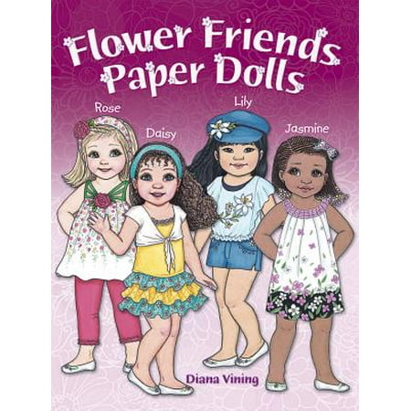 - Flower Friends Paper Dolls