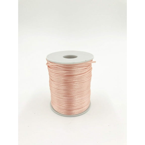 100 yards Satin Rattail Cord 2mm shamballa nylon macrame kumihimo string