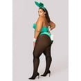 thumbnail image 2 of Women's Plus Size Playboy Green Bunny Costume, 2 of 4