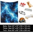 thumbnail image 6 of Lightning Bolt Blanket - Lightning Bolt Throw Blanket Lightning Bolt Gift Blanket for Girls Lightning Blanket for Adults Kids Lightning Fleece Blanket Camping, 60" x 50", 6 of 6