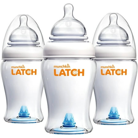 Munchkin LATCH Bottle, 8oz, 3 ea