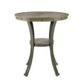 thumbnail image 2 of Powell Franklin Pub Table, Pewter, 2 of 16