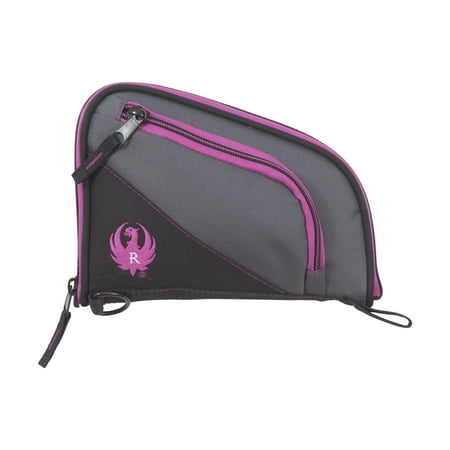 Ruger Tucson Womens 8-Inch Handgun Gun Case by Allen Company Gray Polyester 27409