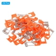 thumbnail image 3 of Unique Bargains 49x16mm Downlight Spring Clips 50 Pack Emitting Diode Recessed Lighting Accessories Securing Clamps Orange, 3 of 6
