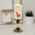 thumbnail image 2 of Christmas Music Box Night Light Craft Ornament Musical Box for Party Accessories Santa, 2 of 9