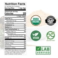 thumbnail image 5 of Organic, Raw Peruvian Black Maca Root Powder - Premium USDA Certified, Ideal for Men & Women, Boost Workouts, Enhance Muscle Recovery, Non-GMO, Vegan Superfood, 16 oz, 5 of 11