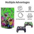 thumbnail image 3 of Pegatina de la versión de unidad óptica de PS5, diseño genial de PS5, mango del controlador, para consola y controlador de PS5, pegatina adorable, diseño lindo, anime de dibujos animados, 3 of 5