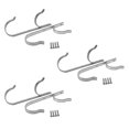 thumbnail image 1 of Juego de soportes de aluminio de 2 piezas, para postes telescópicos, skimmers y rastrillos de hojas, 1 of 5