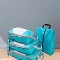 thumbnail image 5 of 4pcs/set Compression Packing Cubes Expandable Storage Travel Luggage Bags Organizer, 5 of 5