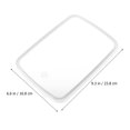 thumbnail image 2 of FONDOTIN Tabletop Vanity Mirror Stable Standing ABS 1 Set Simple and Practical Design for, 2 of 6