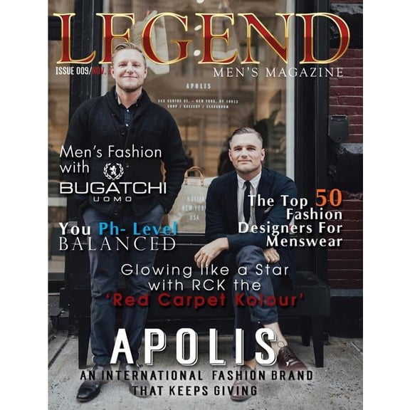 Fashion That Inspires Legend Men's Magazine, Book 9, (Paperback)