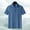 Blue, variant on 3XLT Men's Polo Shirts With Collar Big And Tall Under $20 Fashion Comfy Solid Short Sleeve Turndown Collar Regular Casual Shirt