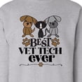 thumbnail image 3 of Inktastic Best Vet Tech Veterinary Technician Adult Sweatshirt, 3 of 4