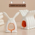 thumbnail image 4 of Ropa de lavandería Pin Colgando Tendedero Clip de secado Jardín Muñeca Pinzas decorativas Sujeción Reutilizable Pinza de cortina Suministros de limpieza para el hogar Pequeño Blanco Naranja Billuyoard HA064324-03, 4 of 6