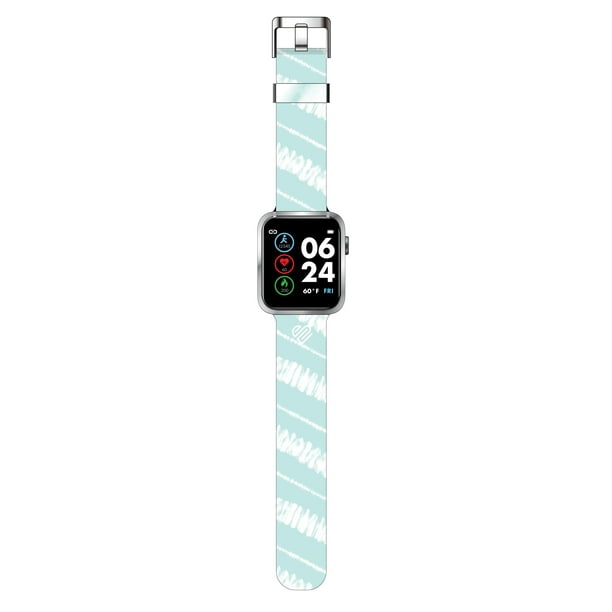 Justice Unisex Tween Smartwatch in Turquoise Tie Dye JSE4236WMC