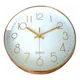 thumbnail image 1 of Reloj De Pared Silencioso, Moderno Y Grande De Cuarzo Color de la estructura Oro rosado Color del fondo Oro rosado, 1 of 8