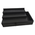 thumbnail image 1 of Organizador de perfumes, estante de almacenamiento versátil de 3 niveles para hombres, soporte para perfumes para joyas y tocador, 1 of 9