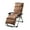 Brown, variant on 49"Chaise Lounge Chair Cushion Memory Foam Folding Chair Cushions with Ties oft Thickened Lounge Chair Cushions for Outdoor/Indoor Furniture