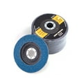 thumbnail image 3 of Labymos 10PCS 4,5 Pouces Disques à Clapet Meuleuse d'Angle Roue de Ponçage Premium Zircone 12000RPM pour Inoxydable, 3 of 8