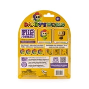 CultureFly Dandys World Face FlipEm Fidget Toy, Dandy, Officially Licensed Collectible
