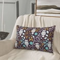thumbnail image 4 of Plush Throw Pillow Covers, Forest Cute Owl A Pillow Cases with Invisible Zipper, Breathable Microfiber Pillow Cases Standard Size for Sleeping Bedroom Sofa Living Room 14x20, 4 of 5