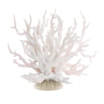 WZXPWT Lifelike Simulated Coral Decoration, Realistic Faux Coral Ornament for Aquariums, Artificial Coral Reef Décor for Themed Rooms