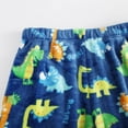 thumbnail image 5 of Women Pajama Pants Plush Sleep Pants Soft Elastic Waist Pajama Bottoms Patterned Pants With 2 Pockets with Plaid Pattern for Cozy and Cute Sleep,Blue,L, 5 of 7