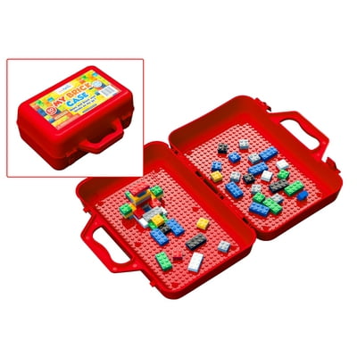 Portable Brick Case with 50 Bricks Ideal for Kids Bahrain Ubuy