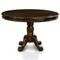 thumbnail image 2 of Furniture of America Wilson Traditional Wood Round Dining Table in Brown Cherry, 2 of 9