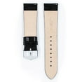 thumbnail image 3 of Hirsch Diva Leather Watch Strap - Black - M - 14mm - Silver Buckle, 3 of 9