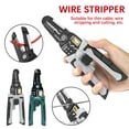 BASHI Heavy Duty Electric Cable Wire Cutter Electrician Plier Stripper