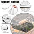 thumbnail image 6 of KUIFORTI Green Camo ATV Seat Cover 4-Wheeler Seat Covers Waterproof Water-Resistant Seats Protect Compatible with Most ATV for Sportsman, Rancher,Foreman, Scrambler, 6 of 7