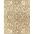 thumbnail image 3 of Hauteloom Kohler Wool Living Room, Bedroom Area Rug - Traditional - Gray, Off White, Ivory - 6' Square, 3 of 17