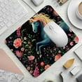 thumbnail image 2 of Unicorn Square Gaming Mouse Pad Desk Mat, 8.3x9.8 Inch, Non-Slip Rubber Bottom, Printed, Suitable for Office and Gaming, 2 of 6