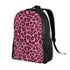 thumbnail image 2 of Fotbe Rose Leopard Print Mochila de Viaje para Laptop, Mochila Ejecutiva Delgada y Resistente 15.6", 2 of 8