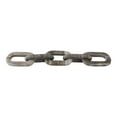 thumbnail image 6 of Modern Travertine Chain Link for Home and Bathroom Decor - Sculpture for Shelf, Coffee Table, Living Room or Office Styling - Decorative Object for Console and Mantel Display - 3", Gray, 6 of 11