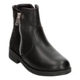 thumbnail image 4 of Botines Niña Tropicana Color Negro Casual Zipper Cierre negro 21 MX, 4 of 9