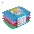 thumbnail image 2 of Cheers US 4Pcs/Set Multi-Purpose Scrub Sponges for Kitchen Non-Scratch Microfiber Sponge Along with Heavy Duty Scouring Power - Effortless Cleaning of Dishes, Pots and Pans All at Once, 2 of 2