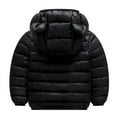 thumbnail image 4 of SXIMEE 6M-5T Winter Coats Puffer Padded Jacket for Toddler Boys Girls Kids Light Outwear Cute Bear Ears with Hoods, 4 of 11