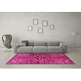 thumbnail image 3 of Ahgly Company Indoor Round Persian Pink Traditional Area Rugs, 6' Round, 3 of 4