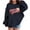 Navy, variant on Lorytime Girls Sweatshirts with Hoods Unisex Merry Christmas Sweatshirt Long Sleeve Pullover Drop Shoulder Festive Tops