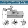 thumbnail image 3 of Magnetic Seam Guide For Sewing Machine, Magnetic Sewing Guide With Clip, Multifunctional Ruler, Hemmer Guide, Seam Guide, Hem Guide For Walking Foot S, 3 of 5